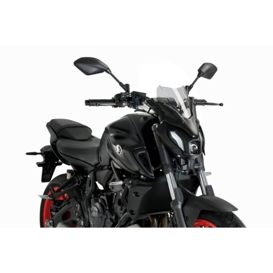 PUIG CUPOLINO NAKED N.G. SPORT YAMAHA MT-07 2021-2023 FUME CHIARO