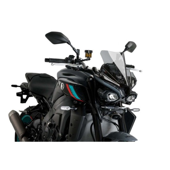 PUIG CUPOLINO NAKED N.G. SPORT YAMAHA MT-10 2022-2023 FUME CHIARO