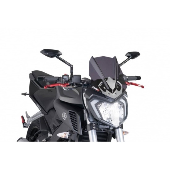 PUIG CUPOLINO NAKED N.G. SPORT YAMAHA MT-125 2015-2019 FUME SCURO