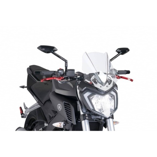 PUIG CUPOLINO NAKED N.G. SPORT YAMAHA MT-125 2015-2019 TRASPARENTE