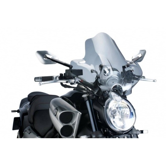 PUIG CUPOLINO NAKED N.G. SPORT YAMAHA V-MAX 2009-2020 FUME CHIARO