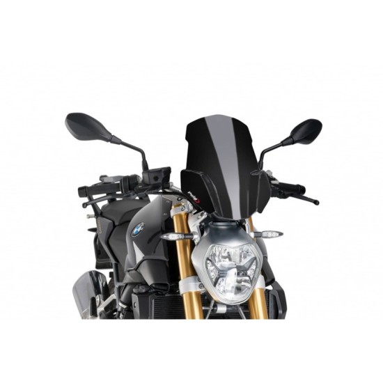 PUIG CUPOLINO NAKED N.G. SPORT-NO SUPP.ORIG. BMW R1200 R 2015-2018 NERO