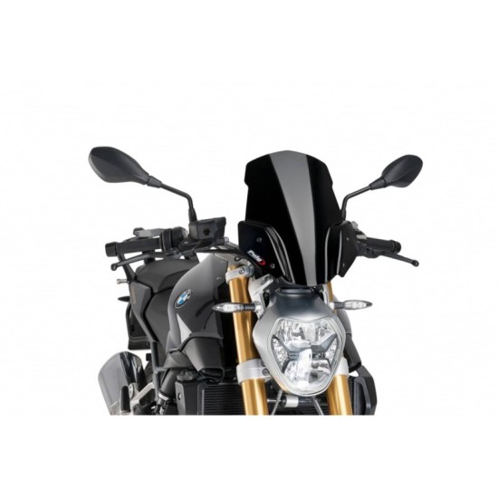 PUIG CUPOLINO NAKED N.G. SPORT-SUPP.ORIG. BMW R1200 R 2015-2018 NERO