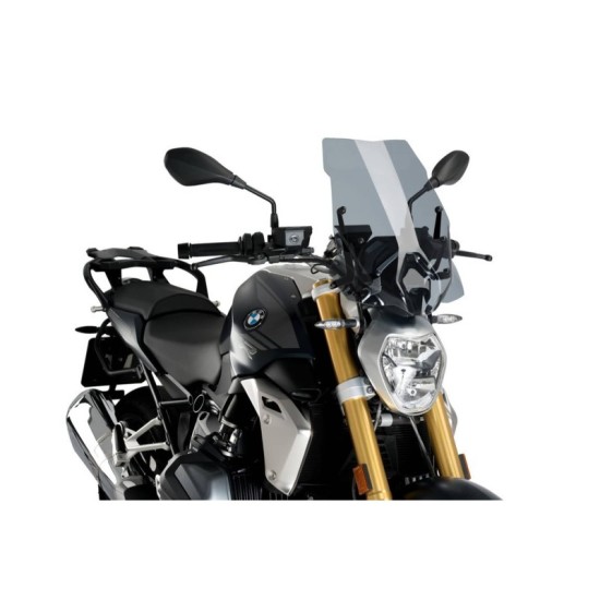 PUIG CUPOLINO NAKED N.G. TOURING BMW R1250 R 2019-2022 FUME CHIARO