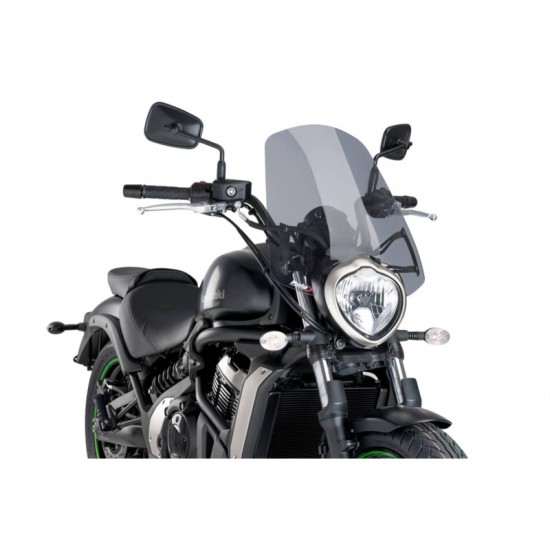 PUIG CUPOLINO NAKED N.G. TOURING KAWASAKI VULCAN S 2015-2023 FUME CHIARO