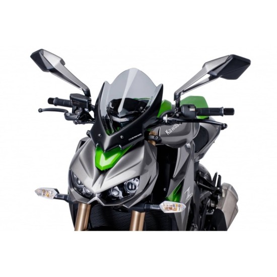 PUIG CUPOLINO NAKED N.G. TOURING KAWASAKI Z1000R 2017-2021 FUME CHIARO