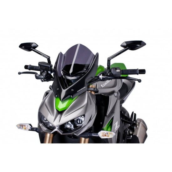 PUIG CUPOLINO NAKED N.G. TOURING KAWASAKI Z1000R 2017-2021 FUME SCURO