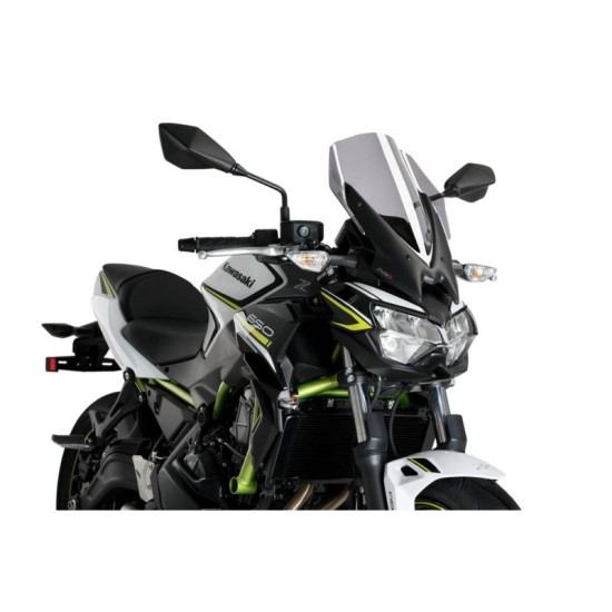 PUIG CUPOLINO NAKED N.G. TOURING KAWASAKI Z650 2020-2023 FUME CHIARO