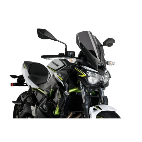 PUIG CUPOLINO NAKED N.G. TOURING KAWASAKI Z650 2020-2023 FUME SCURO