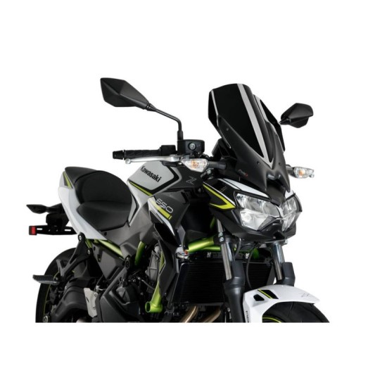 PUIG CUPOLINO NAKED N.G. TOURING KAWASAKI Z650 2020-2023 NERO