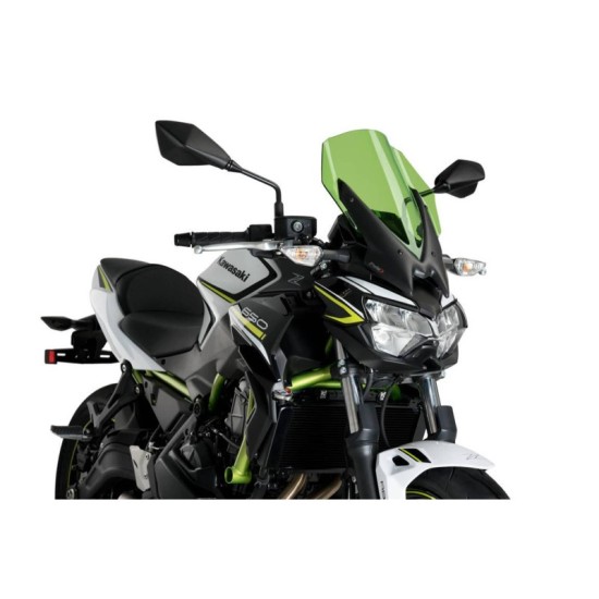 PUIG CUPOLINO NAKED N.G. TOURING KAWASAKI Z650 2020-2023 VERDE