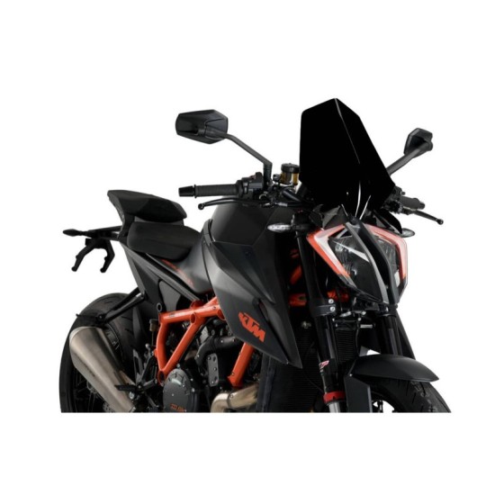 PUIG CUPOLINO NAKED N.G. TOURING KTM 1290 SUPERDUKE R 2020-2023 NERO