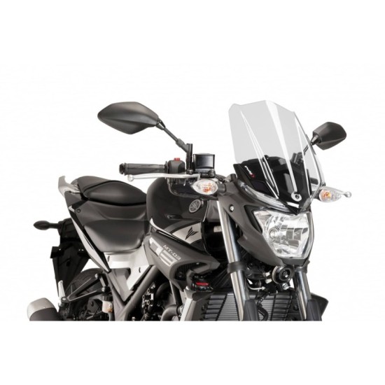 PUIG CUPOLINO NAKED N.G. TOURING YAMAHA MT-03 2016-2019 TRASPARENTE