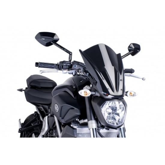 PUIG CUPOLINO NAKED N.G. TOURING YAMAHA MT-07 2014-2017 NERO