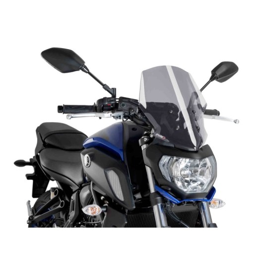 PUIG CUPOLINO NAKED N.G. TOURING YAMAHA MT-07 2018-2020 FUME CHIARO