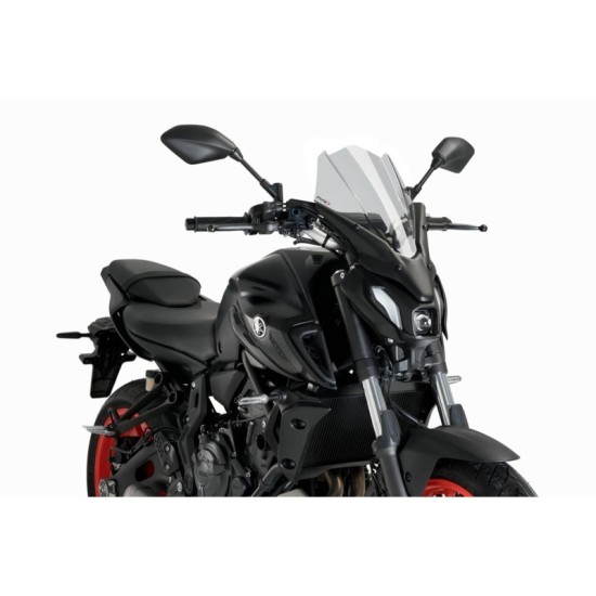 PUIG CUPOLINO NAKED N.G. TOURING YAMAHA MT-07 2021-2023 FUME CHIARO