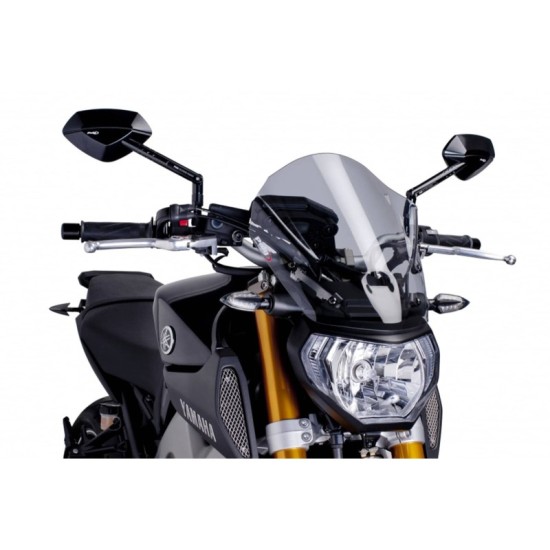 PUIG CUPOLINO NAKED N.G. TOURING YAMAHA MT-09 2013-2016 FUME CHIARO