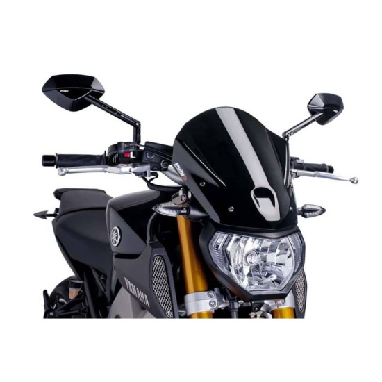 PUIG CUPOLINO NAKED N.G. TOURING YAMAHA MT-09 2013-2016 NERO