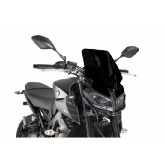 PUIG CUPOLINO NAKED N.G. TOURING YAMAHA MT-09 2017-2020 NERO