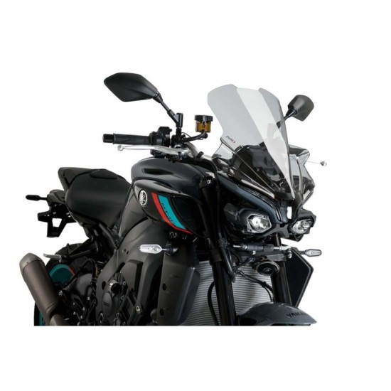 PUIG CUPOLINO NAKED N.G. TOURING YAMAHA MT-10 2022-2023 FUME CHIARO