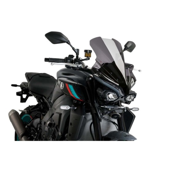 PUIG CUPOLINO NAKED N.G. TOURING YAMAHA MT-10 2022-2023 FUME SCURO