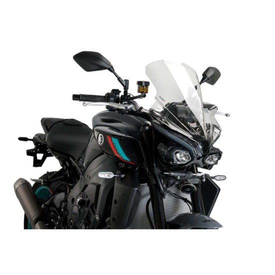 PUIG CUPOLINO NAKED N.G. TOURING YAMAHA MT-10 2022-2023 TRASPARENTE