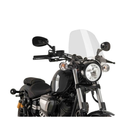 PUIG CUPOLINO NAKED N.G. TOURING YAMAHA XV950 RACER 2014-2021 TRASPARENTE