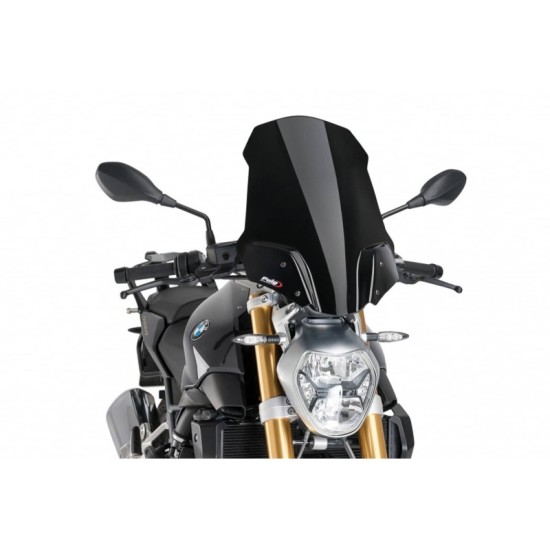 PUIG CUPOLINO NAKED N.G. TOURING-NO SUPP.ORIG. BMW R1200 R 2015-2018 NERO