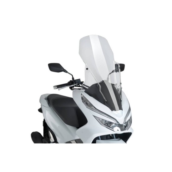 PUIG CUPOLINO V-TECH LINE TOURING HONDA PCX 125 2018-2020 TRASPARENTE