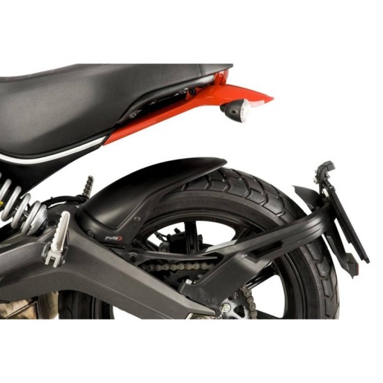 PUIG PARAFANGO POSTERIORE DUCATI SCRAMBLER CAFE RACER 2017-2020 NERO OPACO