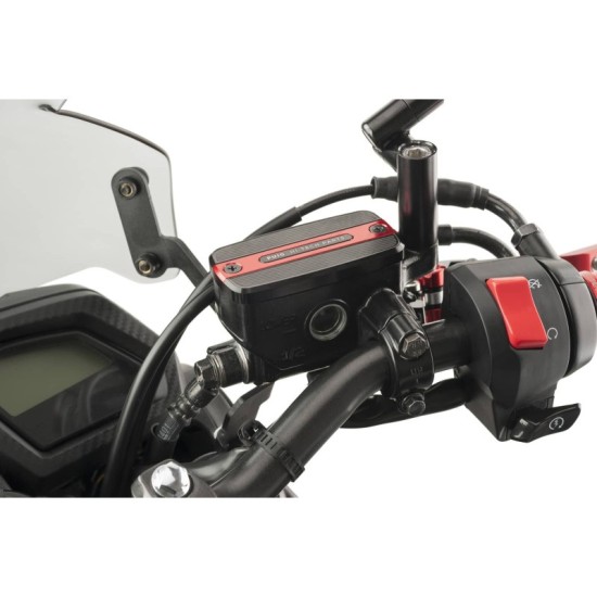 PUIG TAPPO SERBATOIO FLUIDO FRENO-FRIZIONE HONDA CROSSRUNNER 2011-2014 ROSSO