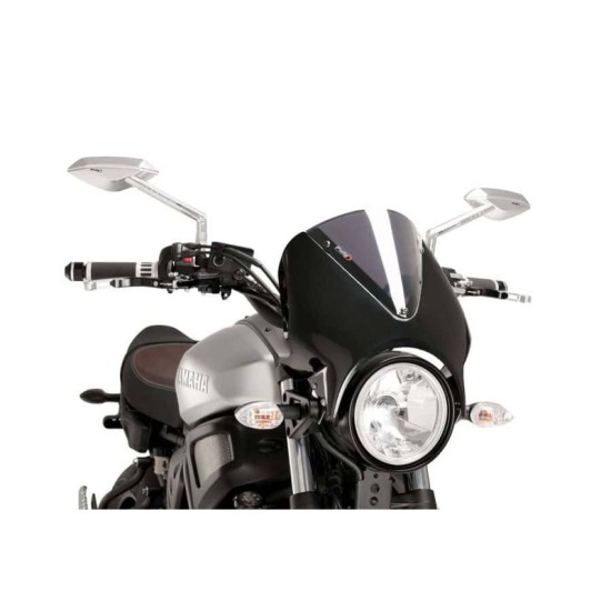 PUIG CUPOLINO RETRO YAMAHA XSR900 2016-2021 FUME CHIARO-CARBON