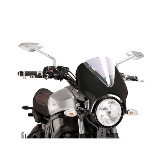 PUIG CUPOLINO RETRO YAMAHA XSR900 2016-2021 TRASPARENTE-CARBON