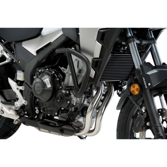 PUIG BARRE DI PROTEZIONE MOTORE HONDA CB500X 2019-2021 NERO