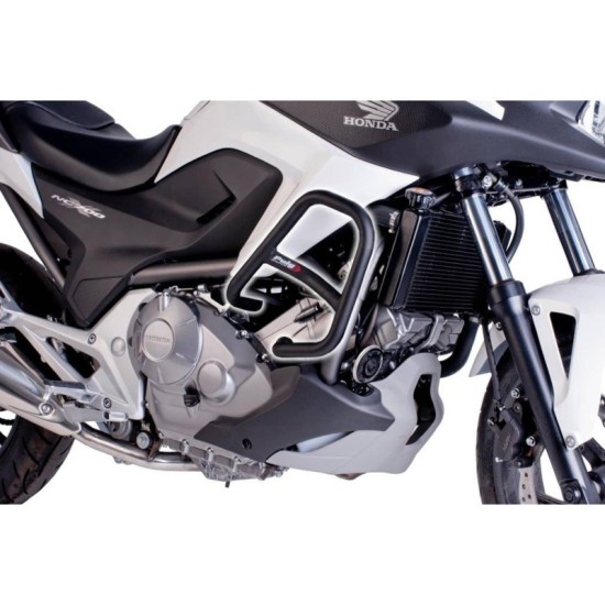 PUIG BARRE DI PROTEZIONE MOTORE HONDA NC750S 2014-2015 NERO