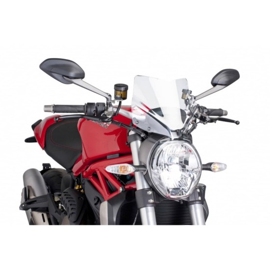 PUIG CUPOLINO NAKED N.G. SPORT DUCATI MONSTER 1200/S 2014-2016 TRASPARENTE