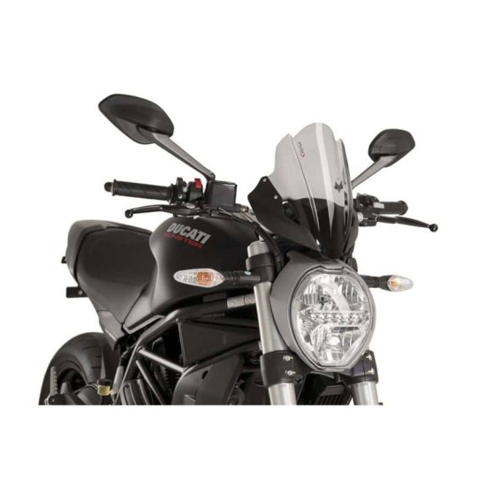 PUIG CUPOLINO SPORT DUCATI MONSTER 1200/S 2014-2016 FUME CHIARO