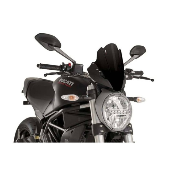 PUIG CUPOLINO SPORT DUCATI MONSTER 1200/S 2014-2016 NERO