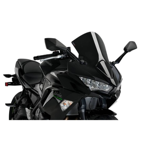 PUIG CUPOLINO R-RACER KAWASAKI NINJA 650 2020-2023 NERO