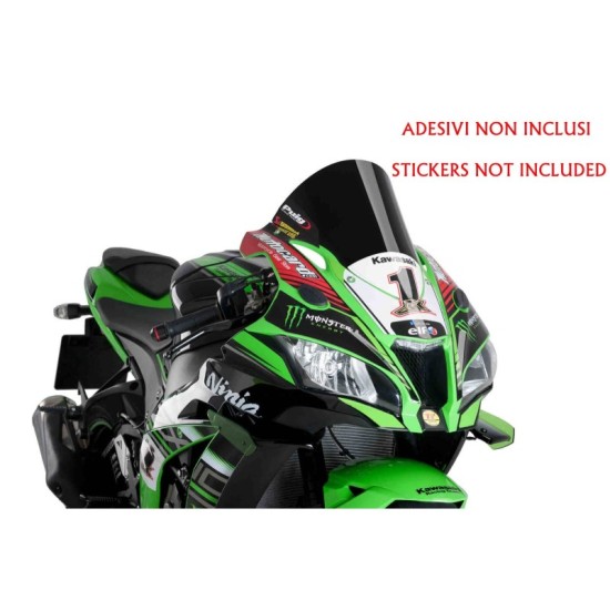 PUIG CUPOLINO R-RACER KAWASAKI ZX-2010R 2016-2020 NERO