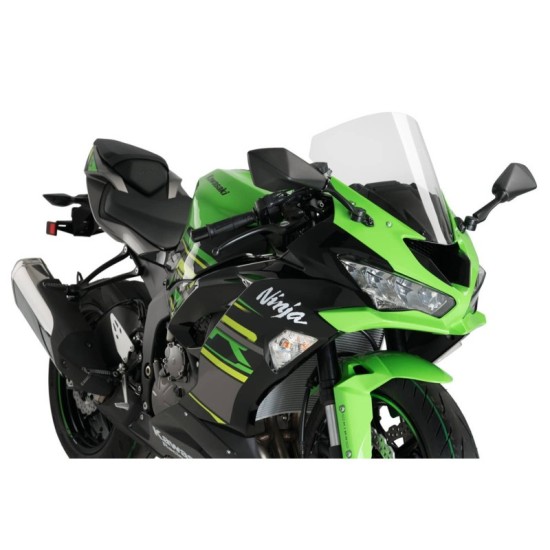 PUIG CUPOLINO R-RACER KAWASAKI ZX-6R 636 NINJA 2013-2016 TRASPARENTE