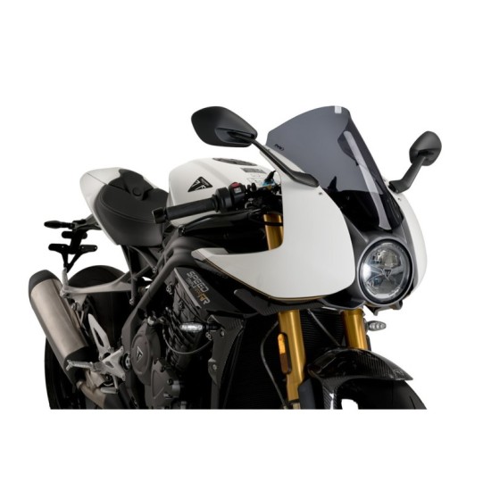 PUIG CUPOLINO R-RACER TRIUMPH SPEED TRIPLE 1200 RR 2022-2023 FUME SCURO