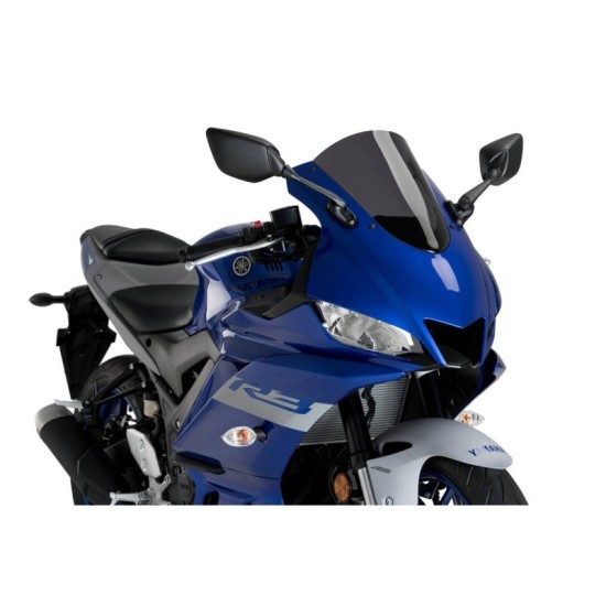 PUIG CUPOLINO R-RACER YAMAHA YZF-R3 2019-2023 FUME SCURO