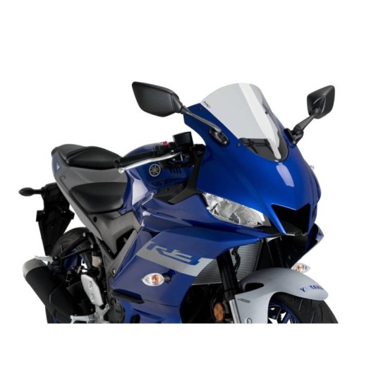 PUIG CUPOLINO R-RACER YAMAHA YZF-R3 2019-2023 TRASPARENTE