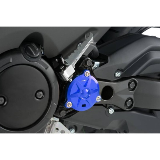 PUIG COPRI-PERNO FORCELLONE YAMAHA T-MAX DX/SX 560 2020-2021 BLU