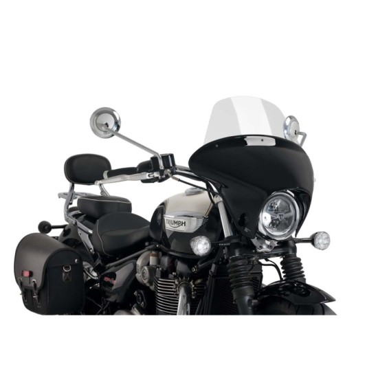 PUIG CUPOLINO BATWING SML TOURING TRIUMPH BONNEVILLE SPEEDMASTER 2018-2020 FUME CHIARO