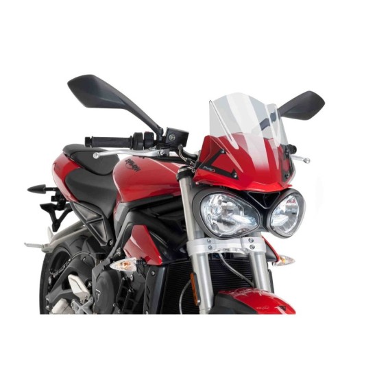 PUIG CUPOLINO NAKED N.G. SPORT TRIUMPH STREET TRIPLE S 2018-2019 TRASPARENTE