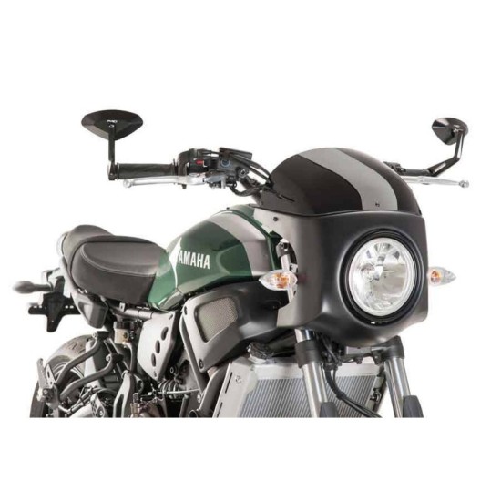 PUIG CUPOLINO SEMICARENATO YAMAHA XSR700 2016-2020 NERO-NERO