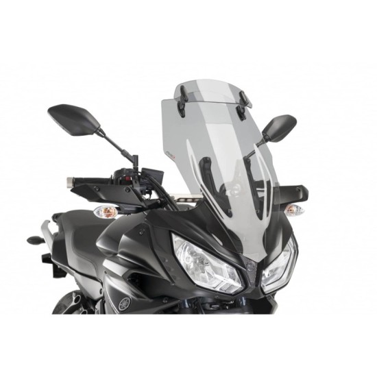 PUIG CUPOLINO TOURING-VISIERA YAMAHA MT-07 TRACER 2016-2017 FUME CHIARO