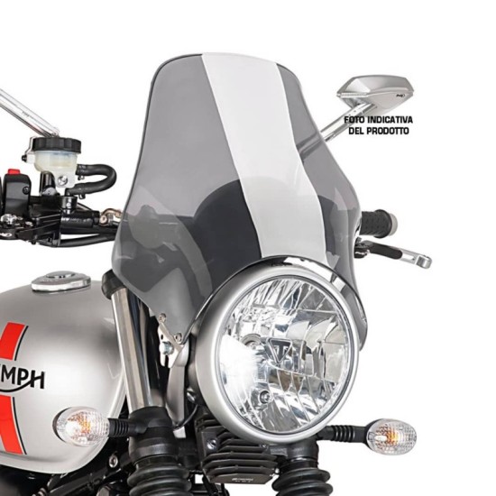 PUIG CUPOLINO UNIV. NAKED TRIUMPH BONNEVILLE T120 2016-2019 FUME CHIARO